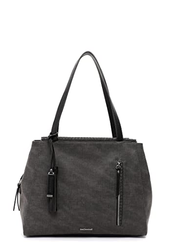 Emily & Noah Shopper Ilka 63504 Damen Handtaschen Uni black 100 von Emily & Noah