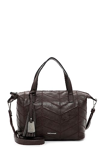 Emily & Noah Shopper Nikolina 64234 Damen Handtaschen Uni brown 200 von Emily & Noah