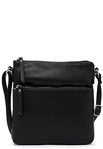 Emily & Noah Umhängetasche E&N Emma 61720 Damen Handtaschen Uni black 100 von Emily & Noah