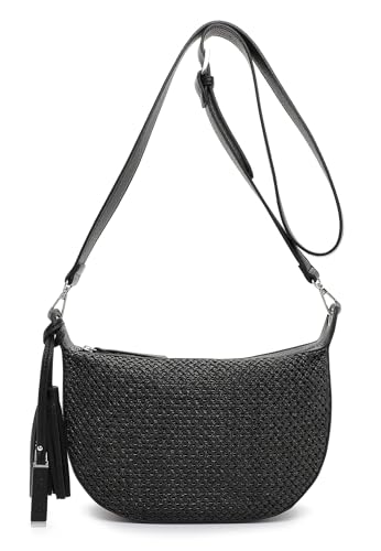 Emily & Noah Umhängetasche E&N Babette 64280 Damen Handtaschen Material Mix black 100 Emily & Noah Umhängetasche E&N Babette 64280 Damen Handtaschen Material Mix black 100 von Emily & Noah