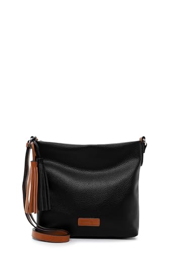 Emily & Noah Umhängetasche E&N Bibi 64471 Damen Handtaschen Uni black 100 von Emily & Noah