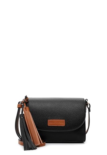 Emily & Noah Umhängetasche E&N Bibi 64472 Damen Handtaschen Uni black 100 von Emily & Noah