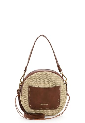 Emily & Noah Umhängetasche E&N Birgit 64510 Damen Handtaschen Material Mix sand 420 von Emily & Noah