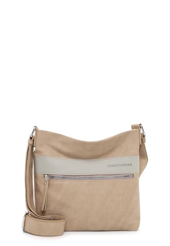 Emily & Noah Umhängetasche E&N Bonnie 64342 Damen Handtaschen Material Mix taupe 900 von Emily & Noah