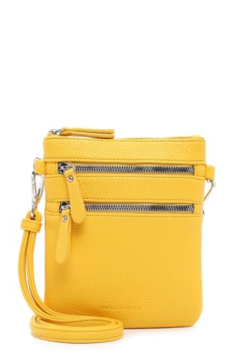 Emily & Noah Umhängetasche E&N Emma 60392 Damen Handtaschen Uni citrus 432 von Emily & Noah