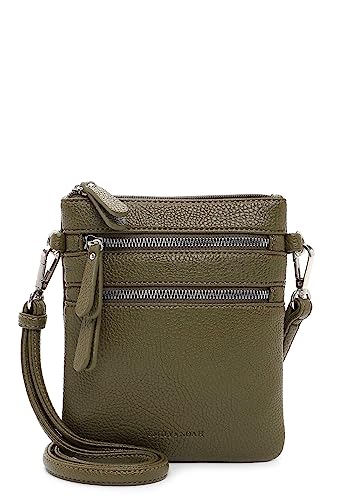 Emily & Noah Umhängetasche E&N Emma 60392 Damen Handtaschen Uni darksage 975 von Emily & Noah