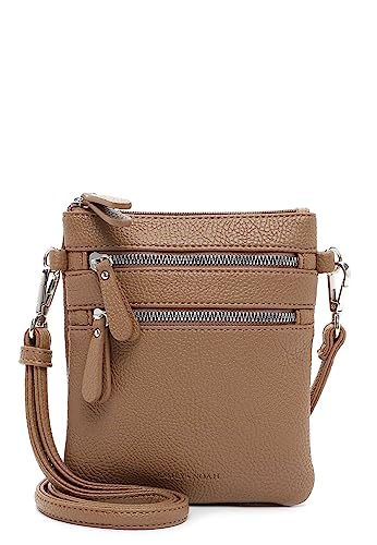 Emily & Noah Umhängetasche E&N Emma 60392 Damen Handtaschen Uni mud 951 von Emily & Noah