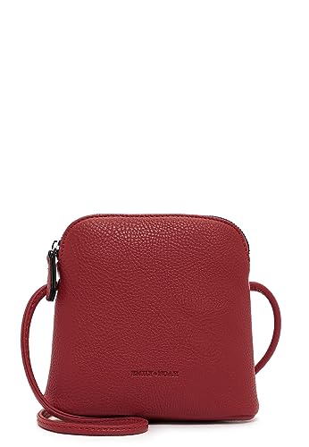 Emily & Noah Umhängetasche E&N Emma 60394 Damen Handtaschen Uni darkred 606 von Emily & Noah