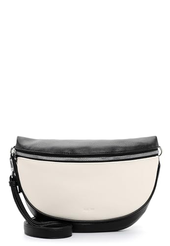 Emily & Noah Umhängetasche E&N Lyon RUE 09 1271 Damen Handtaschen Mehrfarbig black/beige 104 von Emily & Noah