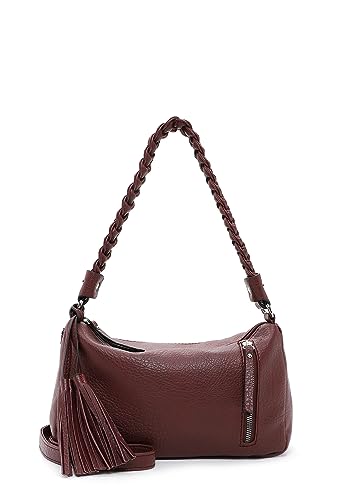 Emily & Noah Umhängetasche E&N Valencia 1170 Damen Handtaschen Uni wine 690 von Emily & Noah