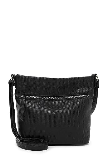 Emily & Noah Umhängetasche E&N Wien 1221 Damen Handtaschen Uni black 100 von Emily & Noah