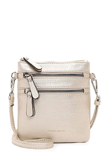 Emily & Noah Umhängetasche E&N Emma 60392 Damen Handtaschen Uni lightgold 243 von Emily & Noah