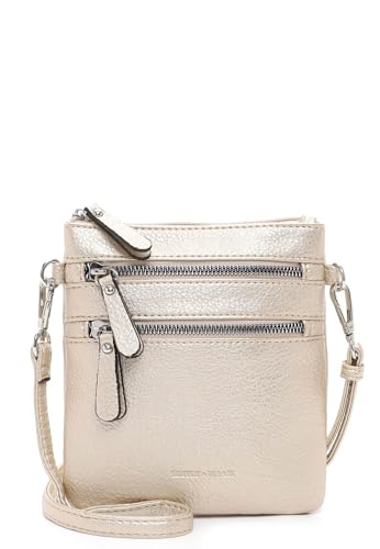 Emily & Noah Umhängetasche E&N Emma 60392 Damen Handtaschen Uni lightgold 243 von Emily & Noah