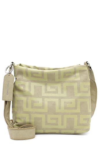 Emily & Noah Umhängetasche Ilona 63562 Damen Handtaschen Mustermix lightkhaki 914 von Emily & Noah