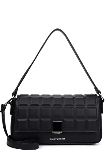 Emily & Noah Umhängetasche Kaja 63711 Damen Handtaschen Uni black 100 von Emily & Noah