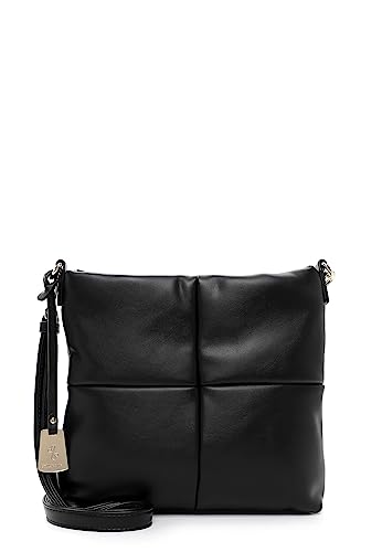 Emily & Noah Umhängetasche Nicole 64080 Damen Handtaschen Uni black 100 von Emily & Noah