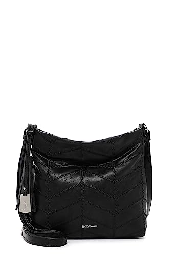 Emily & Noah Umhängetasche Nikolina 64231 Damen Handtaschen Uni black 100 von Emily & Noah