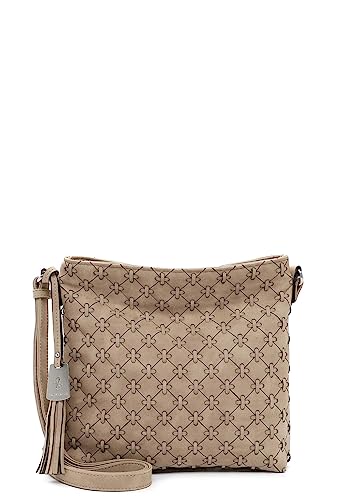 Emily & Noah Umhängetasche Nora 64091 Damen Handtaschen Mustermix taupe 900 von Emily & Noah