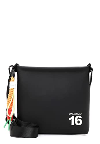 Emily & Noah Umhängetasche Sweet 16 63771 Damen Handtaschen Uni black 100 von Emily & Noah