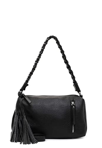 Emily & Noah Umhängetasche E&N Valencia 1170 Damen Handtaschen Uni black 100 von Emily & Noah