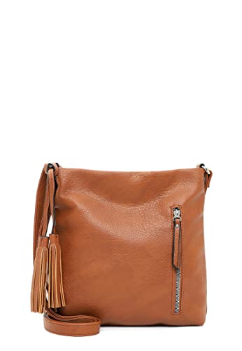 Emily & Noah Umhängetasche E&N Valencia 1171 Damen Handtaschen Uni cognac 700 von Emily & Noah