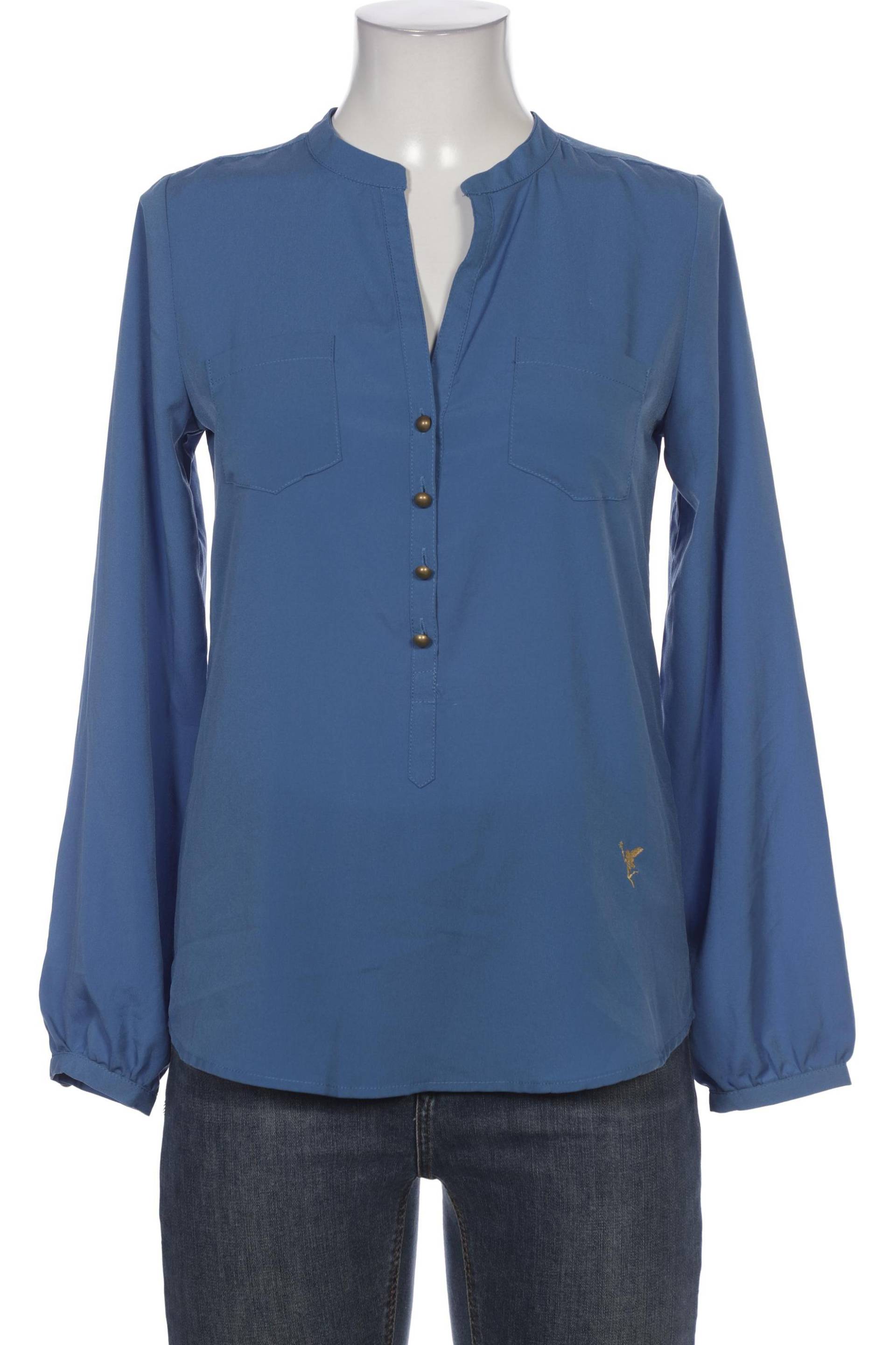 Emily van den Bergh Damen Bluse, blau von Emily van den Bergh