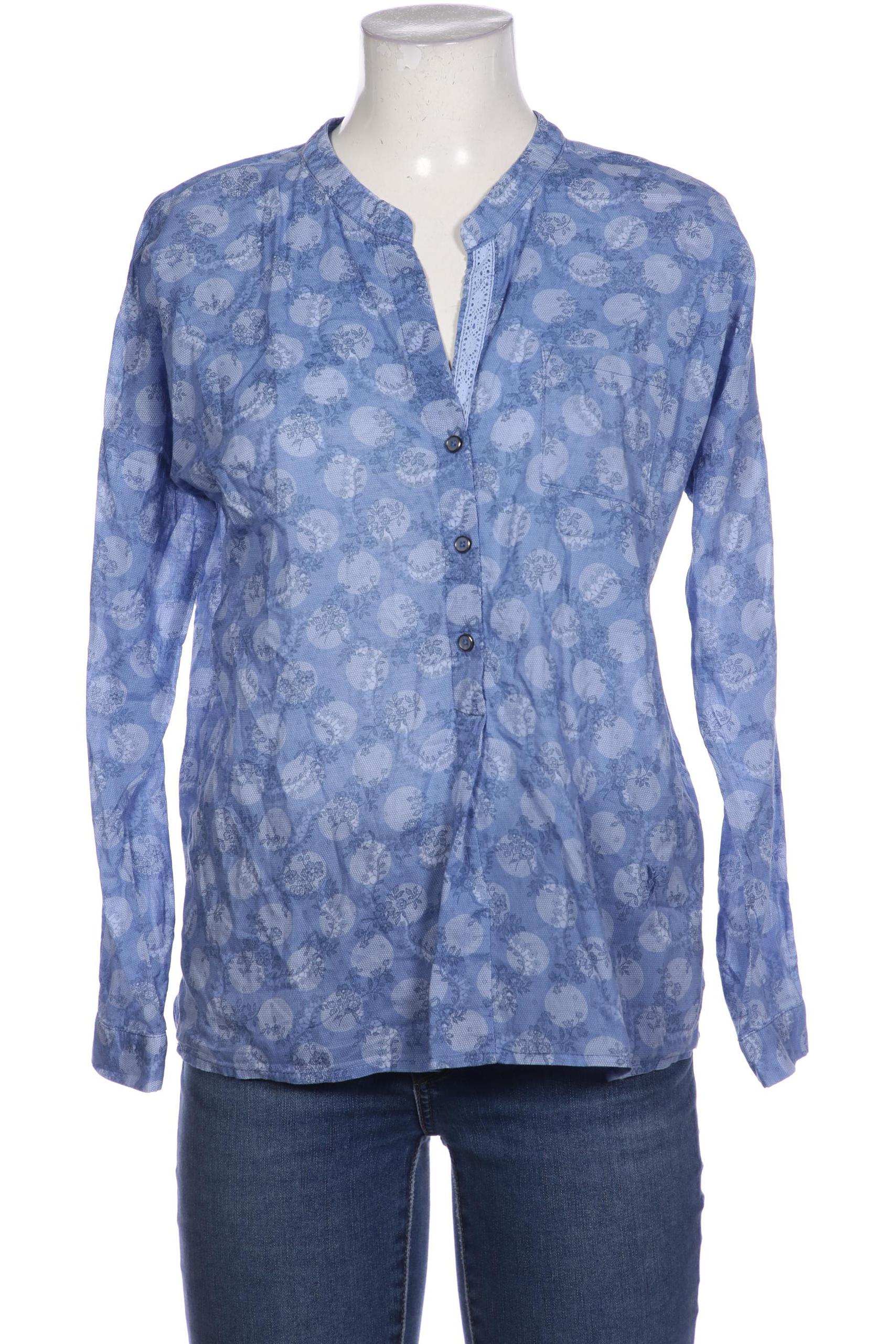 Emily van den Bergh Damen Bluse, hellblau von Emily van den Bergh