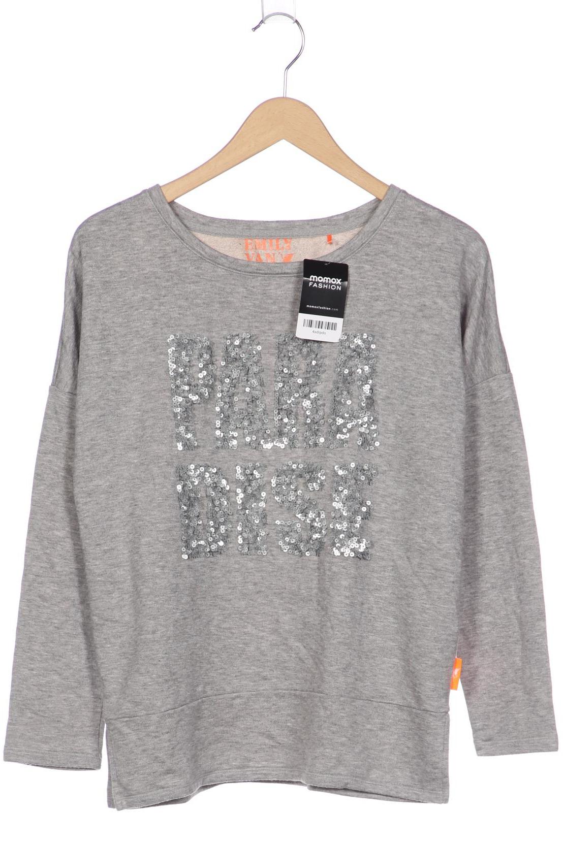 Emily van den Bergh Damen Sweatshirt, grau von Emily van den Bergh