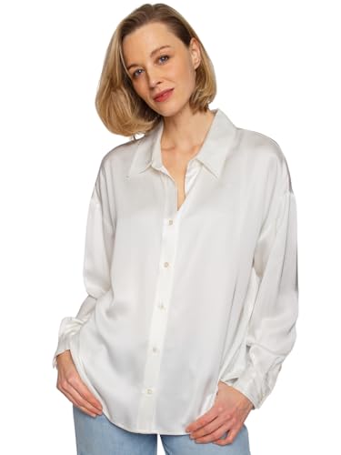 Emily van den Bergh - Damenbluse 8410 - Weiß, 44 von Emily van den Bergh