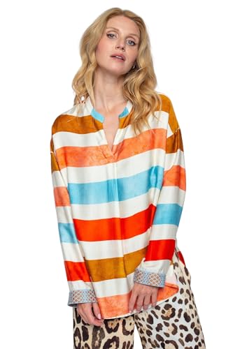 Emily van den Bergh - Damenbluse 8470-540 - Mehrfarbig, 46 von Emily van den Bergh