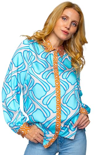 Emily van den Bergh - Damenbluse 8484-796 - Mehrfarbig, 44 Emily van den Bergh - Damenbluse 8484-796 - Mehrfarbig, 44 von Emily van den Bergh