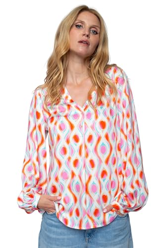 Emily van den Bergh - Damenbluse 8506-084 - Mehrfarbig, 42 von Emily van den Bergh