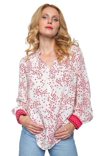 Emily van den Bergh - Damenbluse 8571-194 - Mehrfarbig, 48 von Emily van den Bergh