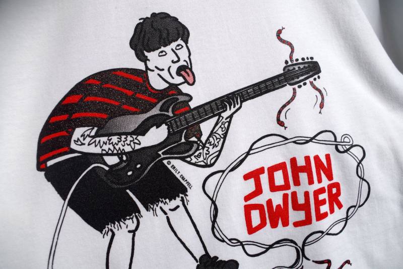 John Dwyer - Illustriertes T-Shirt von EmilyChappell