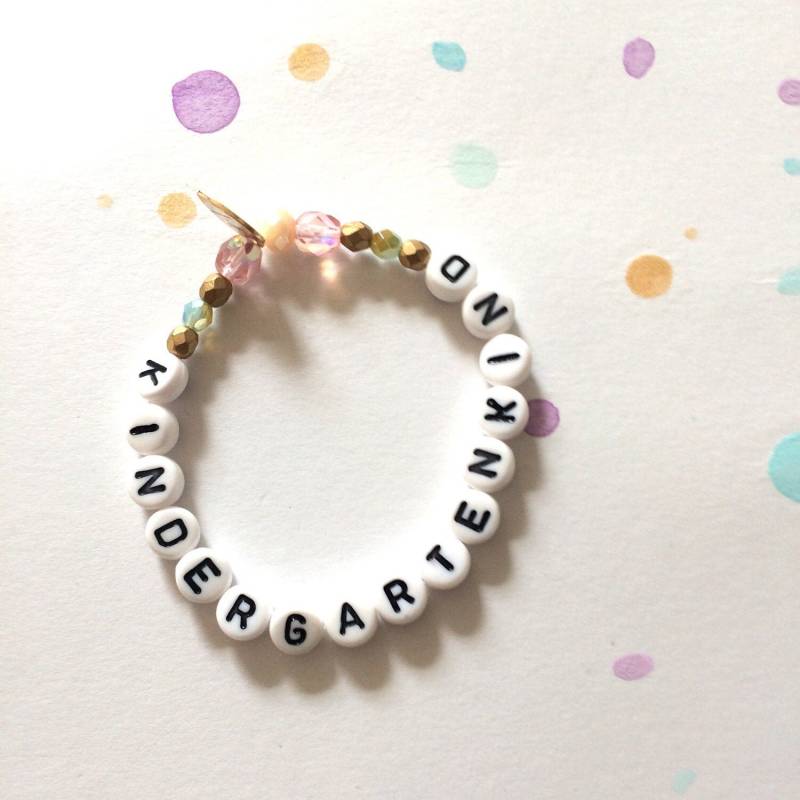 Armband "Kindergartenkind" Posh Collection Armband "Kindergartenkind" Posh Collection von EmilysByEmmaLilyEmil