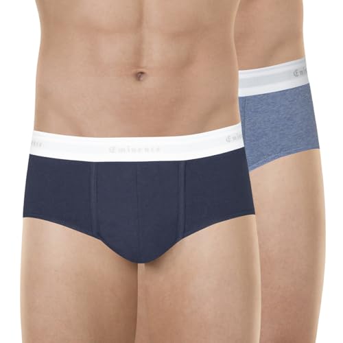 Eminence- 2er-Set Tailor Slips für Herren- Bio-Stretch-Baumwolle, ergonomische Passform, Jacquard-Gürtel- Oeko-TEX Standard 100 Label von Eminence