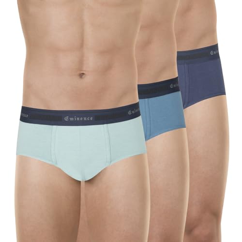 Eminence- 3er-Set Tailor Herren-Slips- langlebige Stretch-Baumwolle, ergonomische Passform, Jacquard-Gürtel- Oeko-TEX Standard 100 Label von Eminence