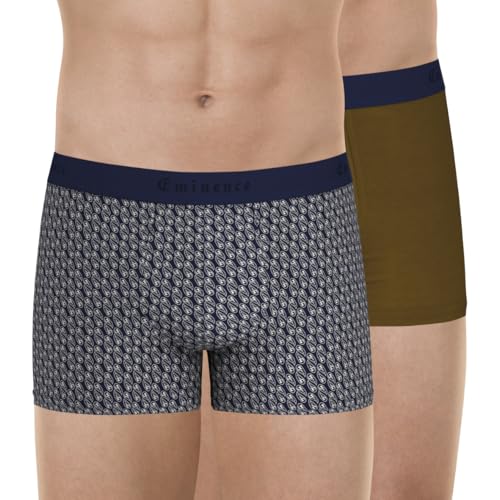 Eminence Herren-Boxershorts, Stretch-Baumwolle, ohne Seitennähte, Jacquard-Gürtel, Oeko-TEX Standard 100 Label Eminence Herren-Boxershorts, Stretch-Baumwolle, ohne Seitennähte, Jacquard-Gürtel, Oeko-TEX Standard 100 Label von Eminence