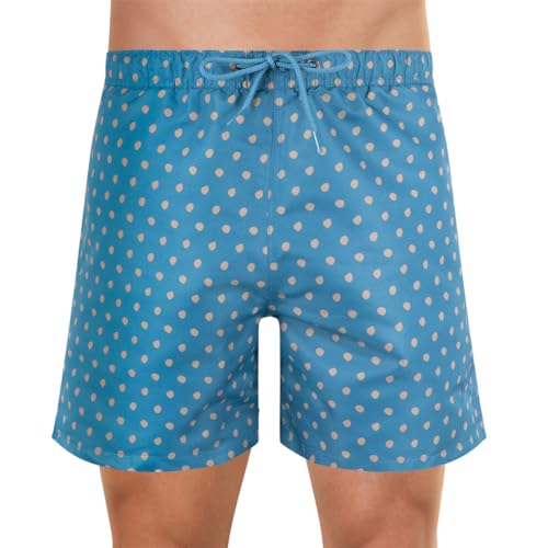 Eminence Herren Chic with A Twist Badehose, Blaue Punkte, XXL von Eminence