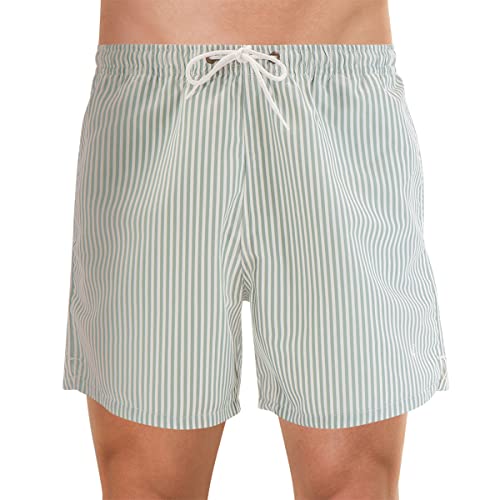 Eminence Herren Grandes VACANCES 5U32 Baby Badebekleidung, RAYURES VERT Pastel, von Eminence