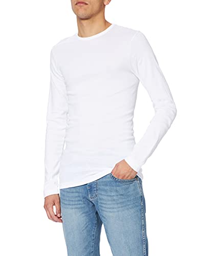 Eminence Herren Reine Baumwolle 308 T-Shirt, weiß, M von Eminence