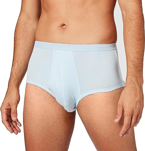 Eminence Herren Pur Coton Slip Taille Bovenkant Unterhose, Blau (Himmelblau), D 6 / US L UK 36 /FR 4 EU von Eminence