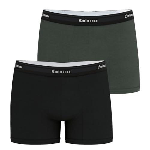 Eminence Herren Tailor Bio Lv81 Unterwäsche, Schwarz/Khaki, L von Eminence