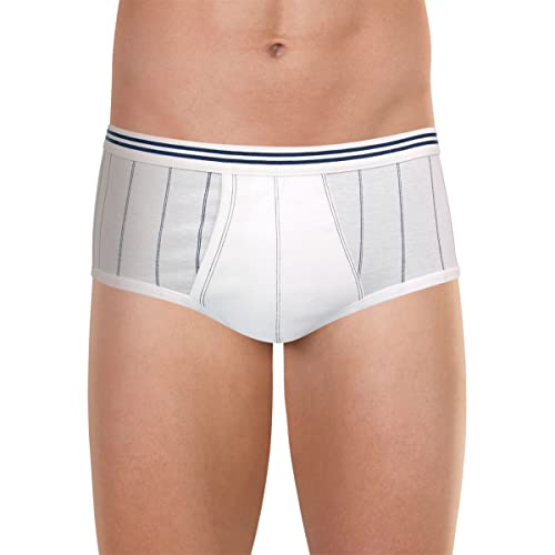 Eminence Herren puur katoen, hoge taille, open Unterhose, Weiß, M EU von Eminence