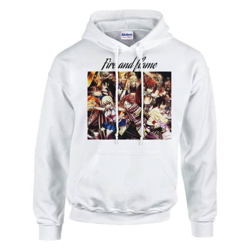 Fairy Tail Fire & Flame Anime Hoodie - Soft Cotton-Poly Blend, Double-Lined Hood Fairy Tail Fire & Flame Anime Hoodie - Soft Cotton-Poly Blend, Double-Lined Hood von Eminiceintheshadow
