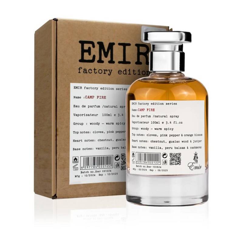 Emir Acadia Körperpflegeduft Camp Fire Factory Edition Eau de Parfum 100ml von Emir Acadia