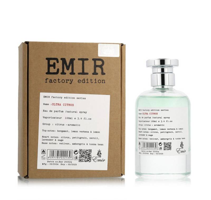 Emir Acadia Körperpflegeduft Ultra Citrus Factory Edition Eau de Parfum 100ml von Emir Acadia