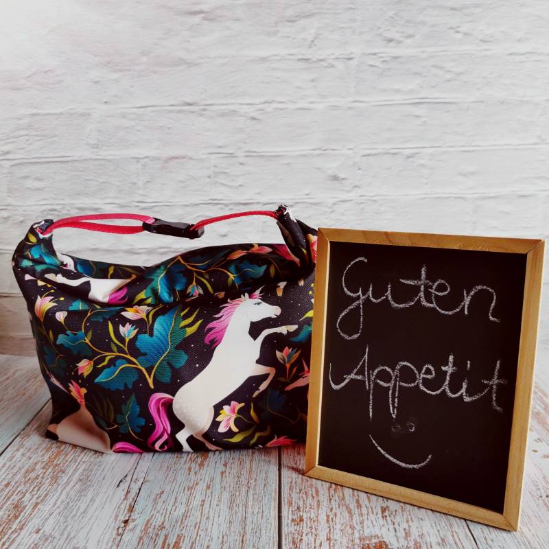 Eco Friendly Insulated Lunch Bag - Cute Unicorn Design, Reusable, Durable, Perfect For Kids Or Adults, Tote, Gift Idea von Emishepherd