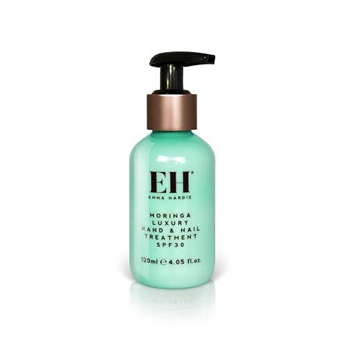 Emma Hardie Moringa Luxus-Hand- und Nagelbehandlung mit LSF 30 UVA- und UVB-Sonnenschutz, schützt vor Sonnenschäden, spendet Feuchtigkeit, beruhigt und pflegt die Haut, vegan und tierversuchsfrei, 120 Emma Hardie Moringa Luxus-Hand- und Nagelbehandlung mit LSF 30 UVA- und UVB-Sonnenschutz, schützt vor Sonnenschäden, spendet Feuchtigkeit, beruhigt und pflegt die Haut, vegan und tierversuchsfrei, 120 von Emma Hardie