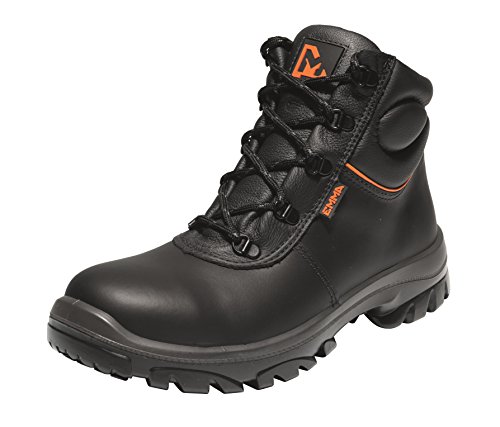 Emma Sicherheit Schuhe - D-XD Schwartz S2 HI Allround Sicherheitsschuh PU/SRC - Ringo, D 45 EU / 10.5 UK von Emma Safety Footwear